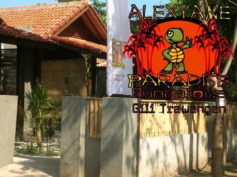 Alexyane Paradise Bungalow กีลีตราวางัน ภายนอก รูปภาพ